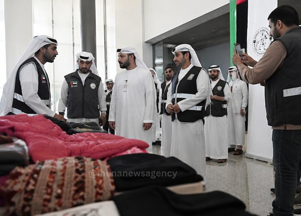 UAE Opens Massive Gaza Relief Drive to Clothe One Million Ahead of Winter
